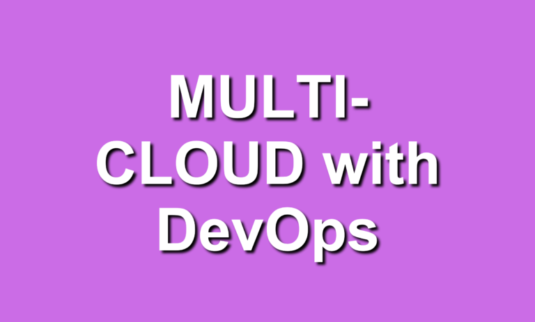 Multi-Cloud with DevOps